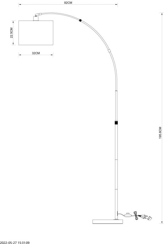 Торшер Arte Lamp PAOLO A4060PN-1CC