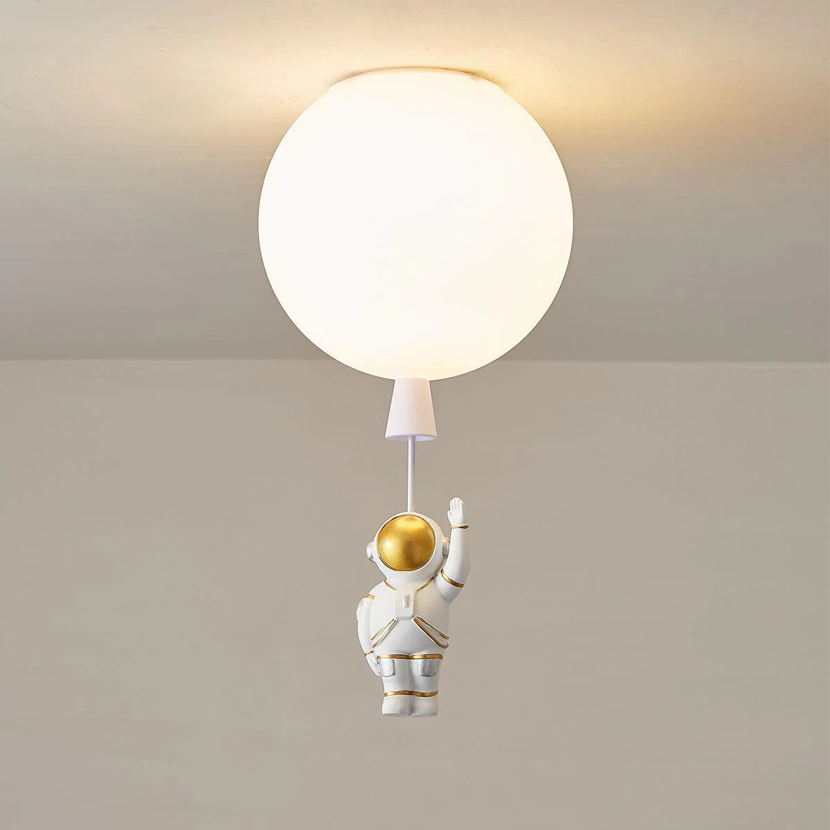 Потолочный светильник Frosted Balloon - ∅35см, оранжевый