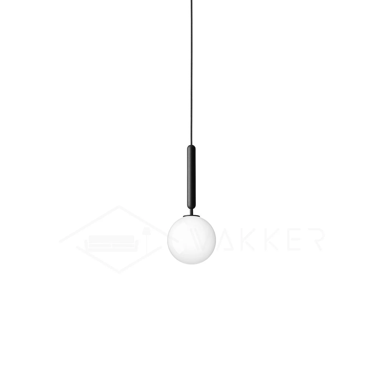 Подвесной светильник Luminae - 3 подвеса ∅20см x 150см, золотой, белый