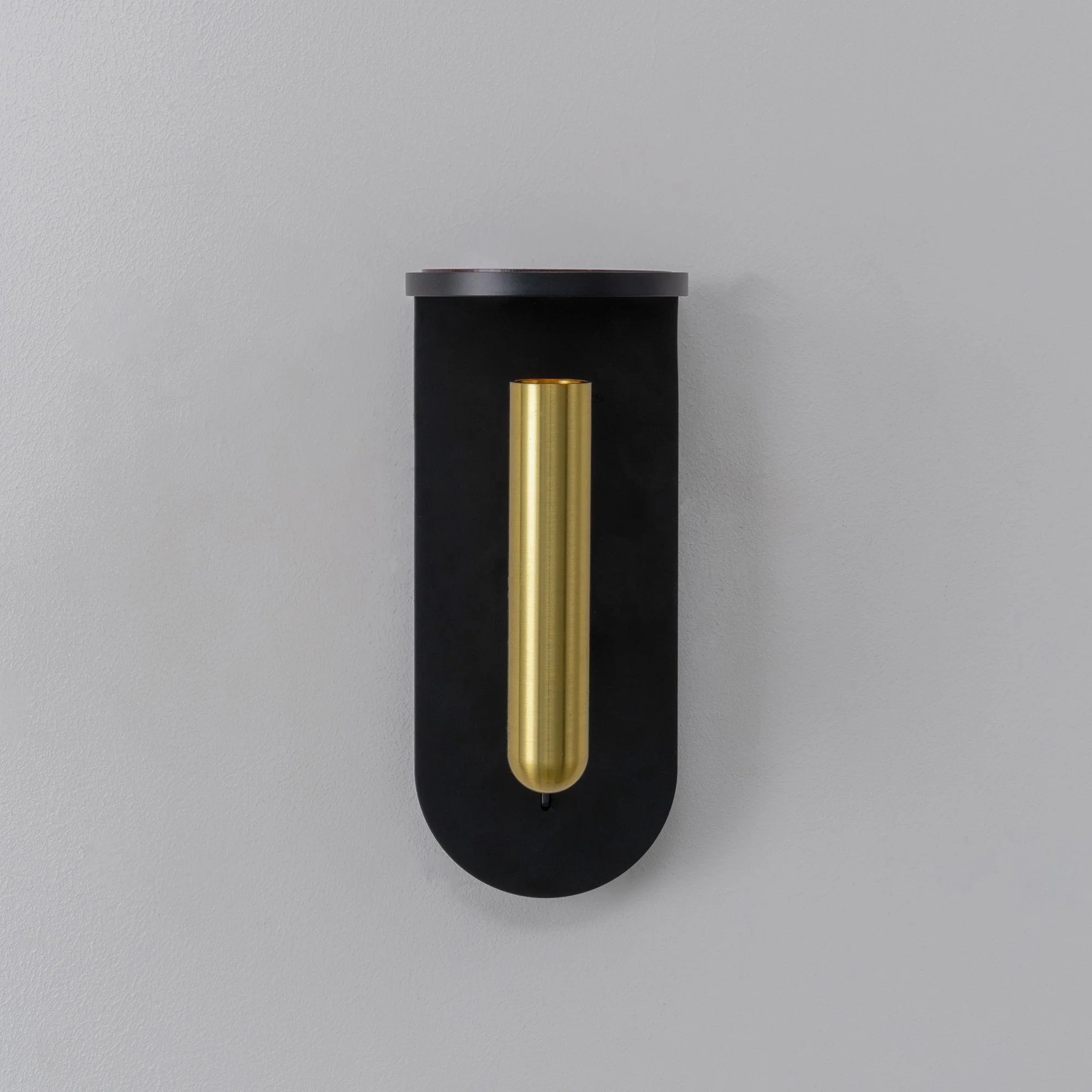 Nights LED Sconce - Set of 2 / Black / Cool Light