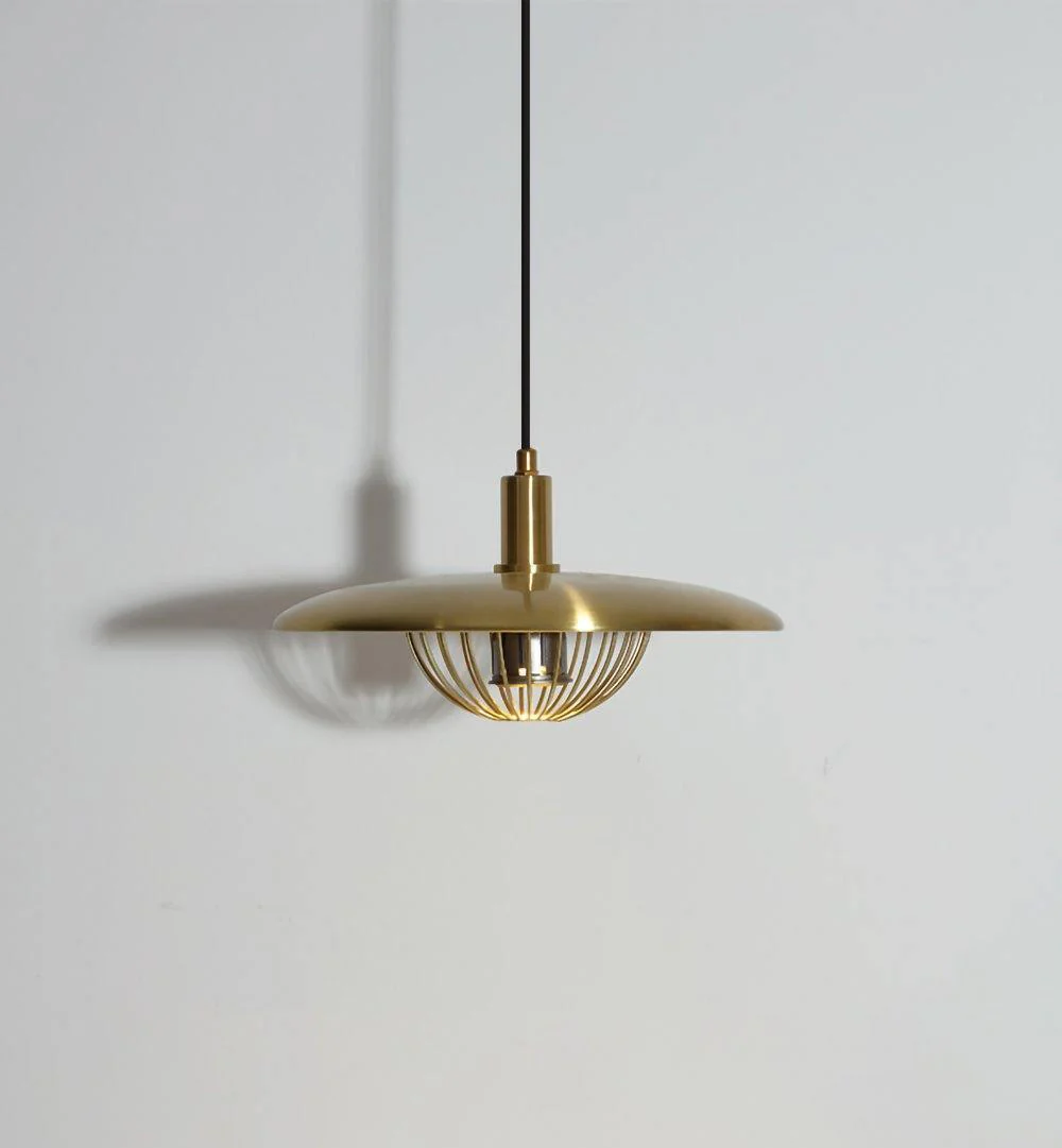 Подвесной светильник Kasa - ∅35см x 20см, медь