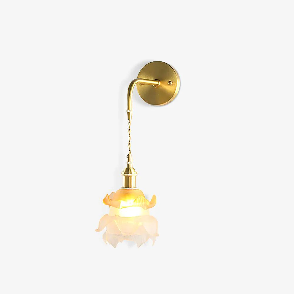 Laura Brass Wall Lamp - Set of 2 / Brass