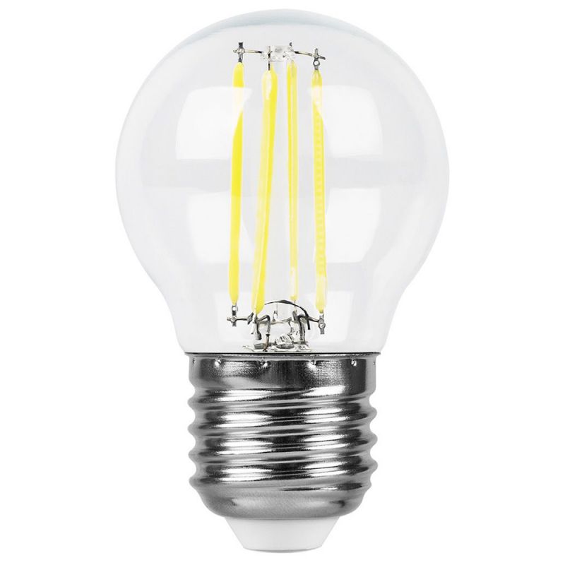 Лампа светодиодная Feron 11W 230V E27 6400K прозрачная, LB-511 38226