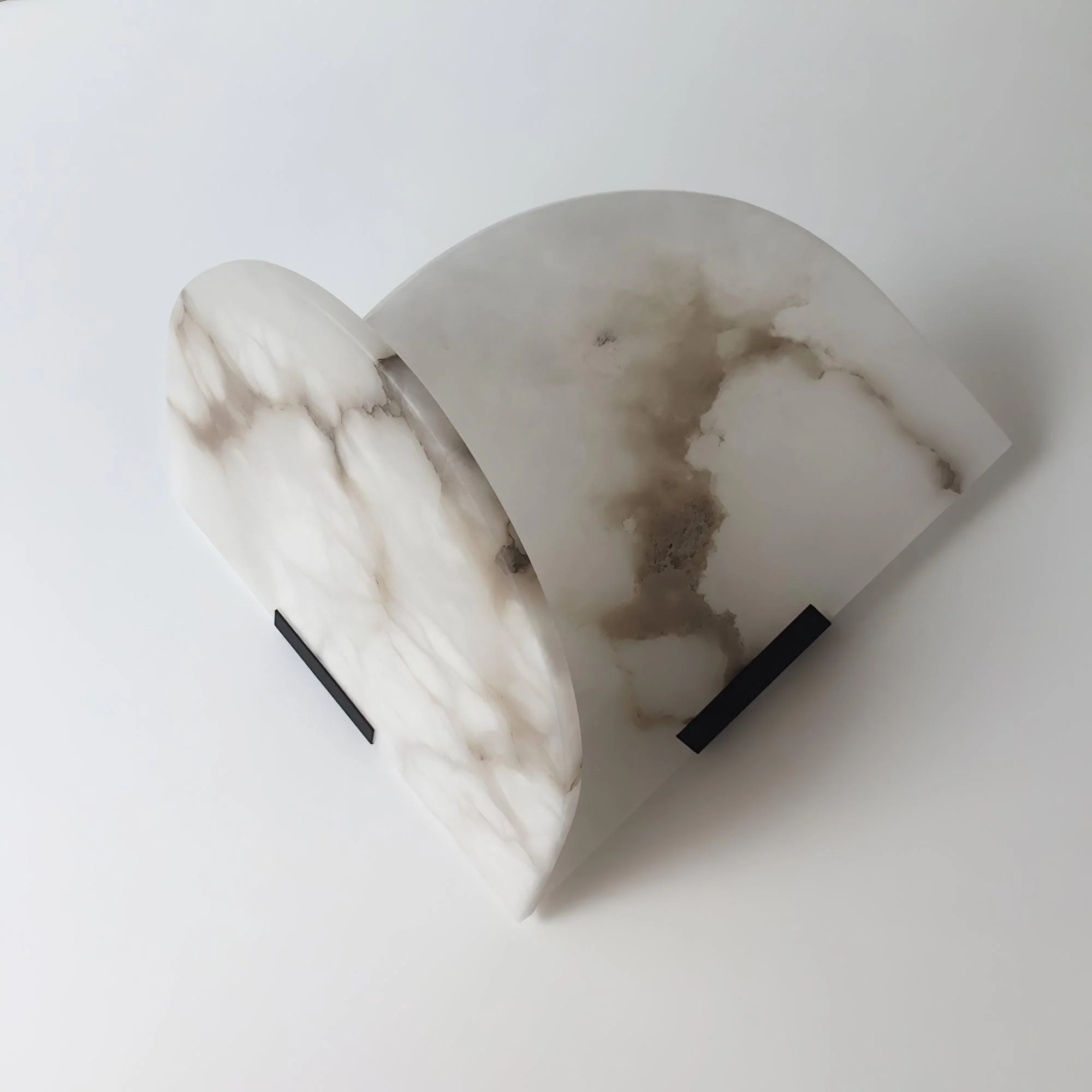 Fly Gaby Wall Lamp - Set of 2 / White & Black