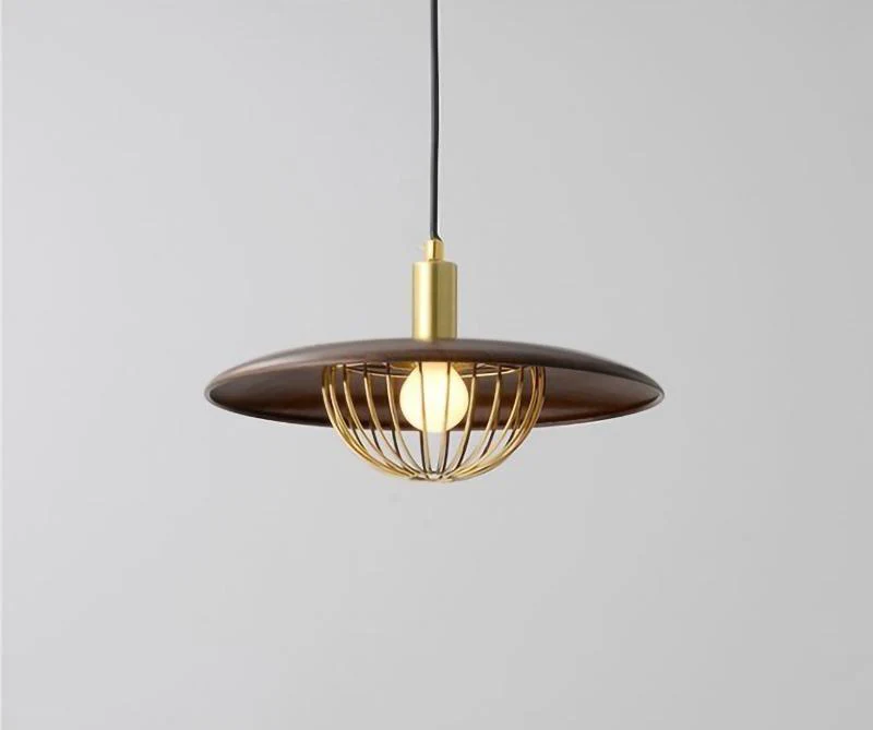Подвесной светильник Kasa - ∅35см x 20см, медь