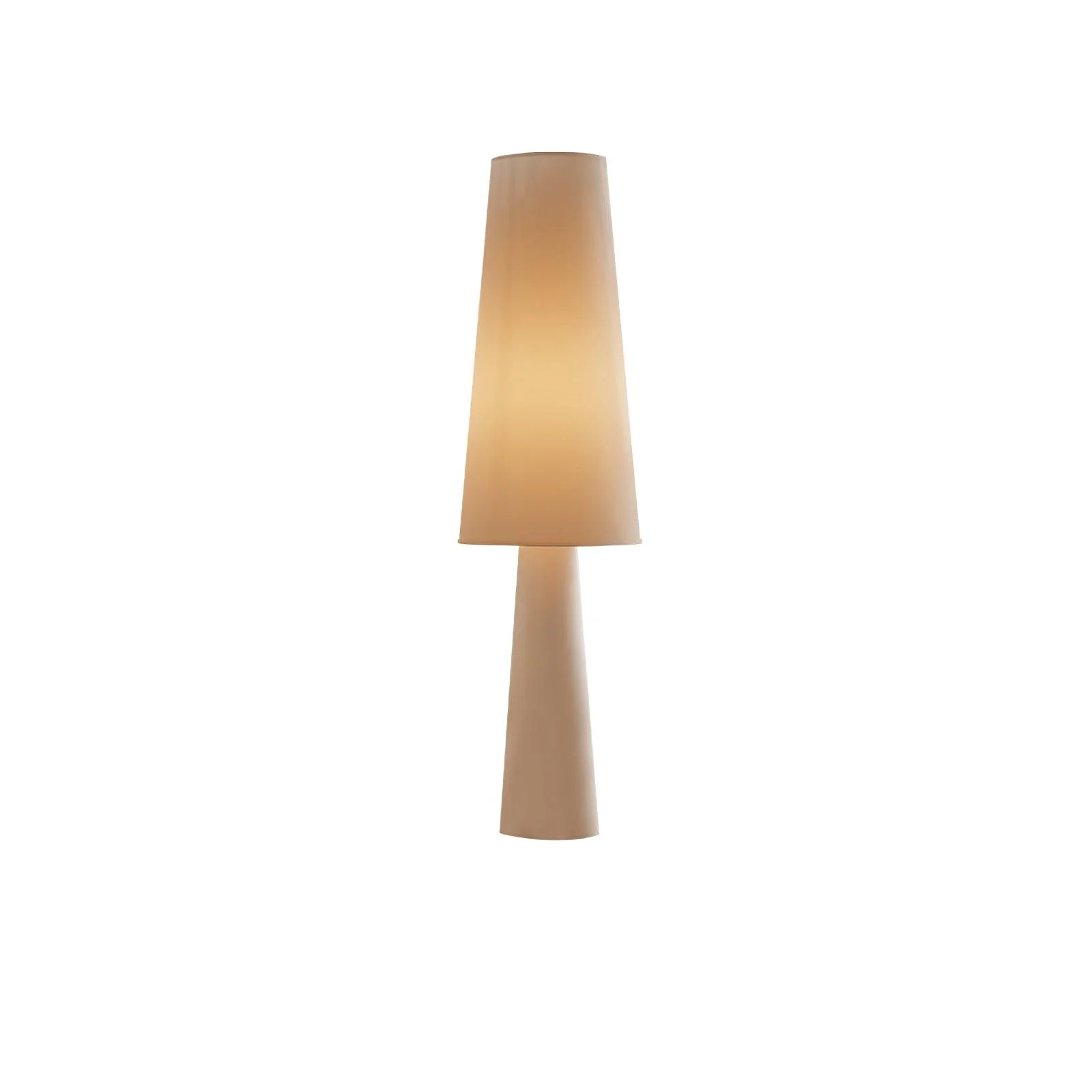Торшер Column Fabric - модель C, ∅48см x 181см, белый