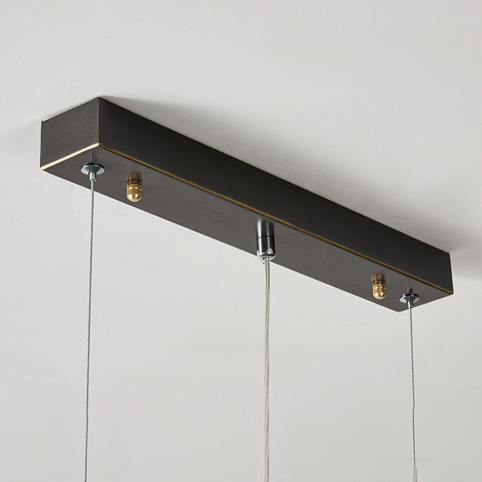 Подвесной светильник Capuccio LED Linear - 127см x 5см x 8см, черный, холодный свет