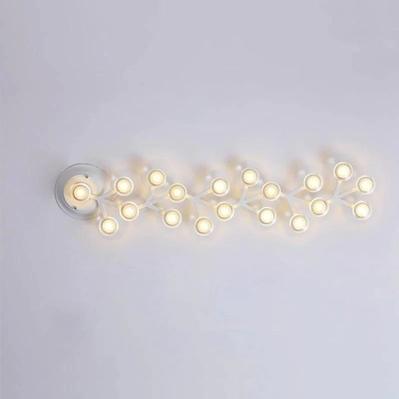 Потолочный светильник LED Net - 37 источников света 145см x 73см, черный, холодный свет