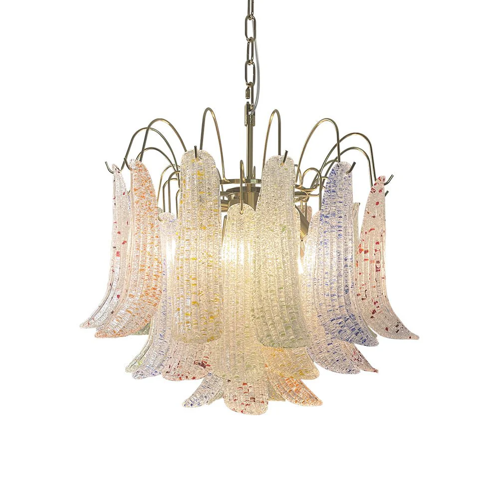 Люстра Venini Colorful Murano Glass - ∅50см x 46см, желтое стекло