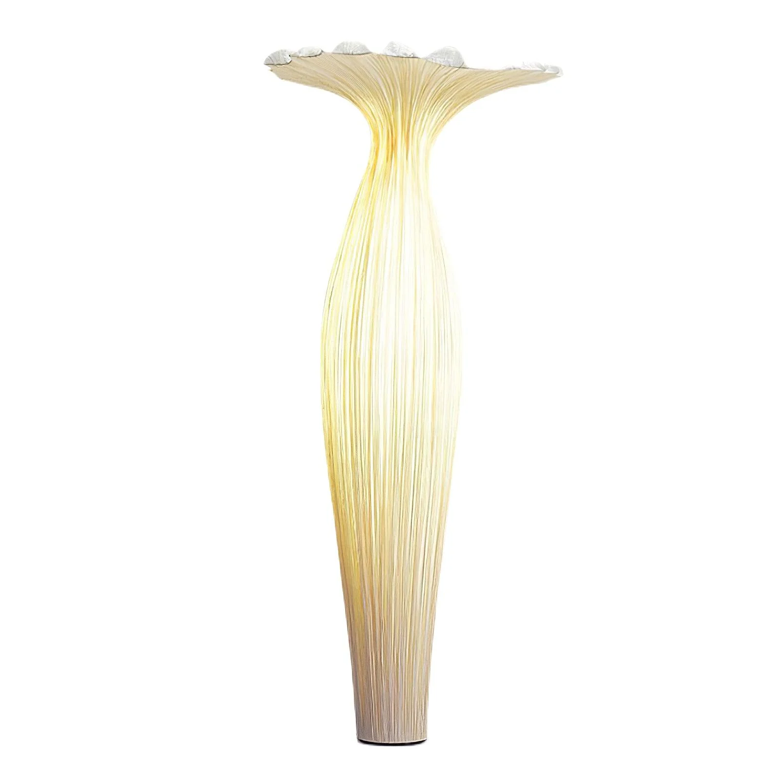 Торшер Vase Fabric - ∅50см x 110см, бежевый