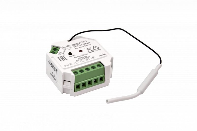 Реле EasyDim EASYBUS AC 220В, с функцией Push switch, 400Вт. EasyDim 007490