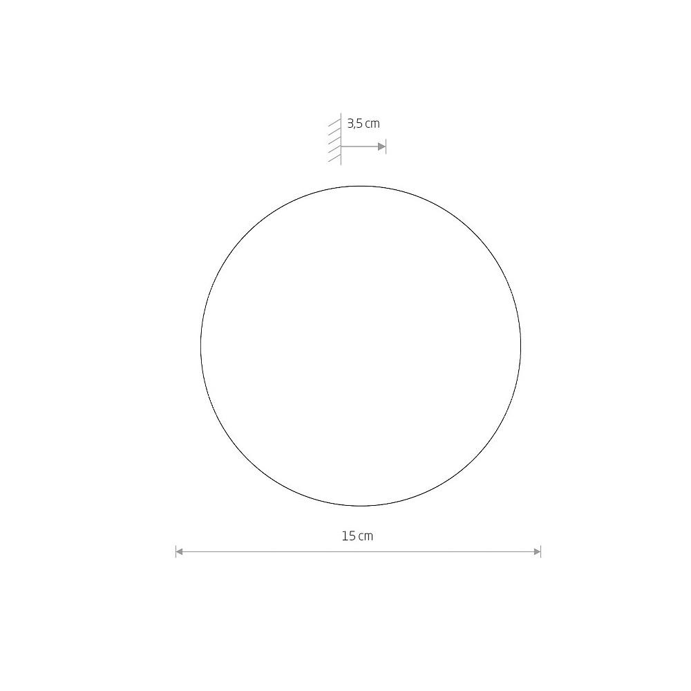 Настенный светильник Nowodvorski Ring Timber Led S LED 7W 11288