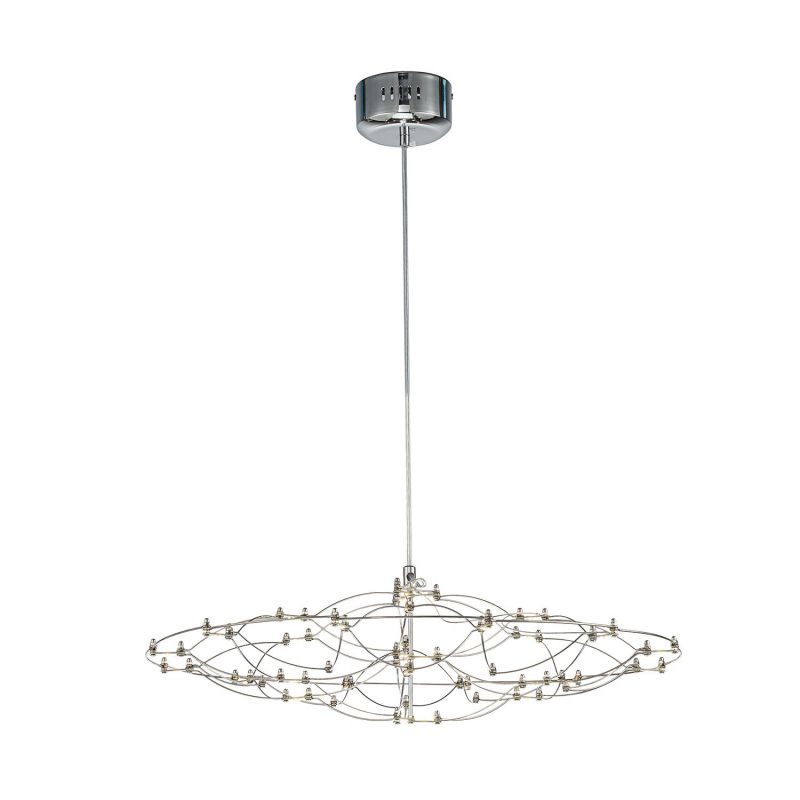 Подвесная люстра Favourite Thinner 4305-6P LED 3000-4500-6000 хром