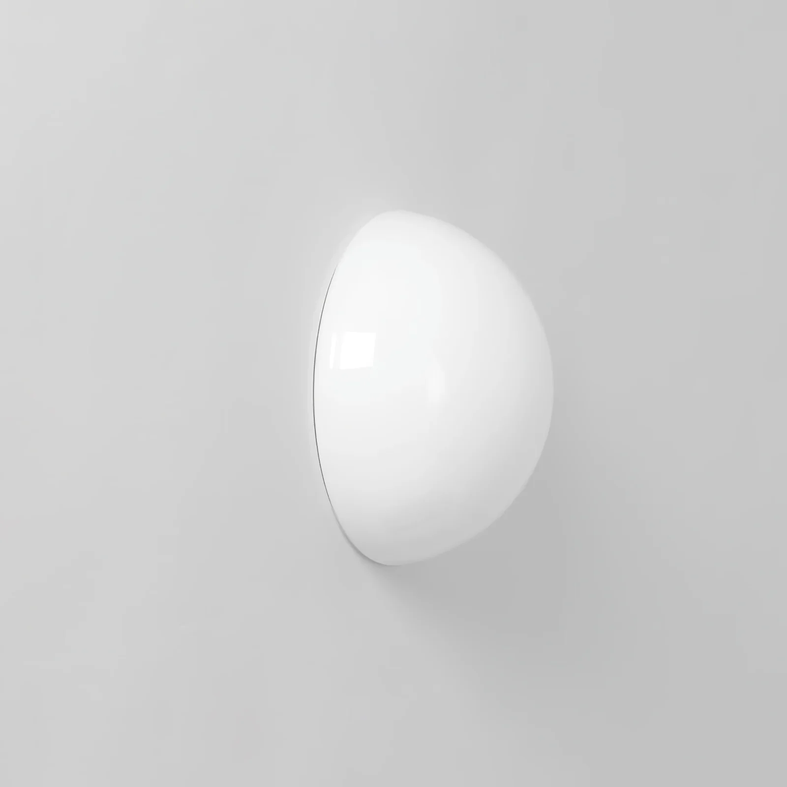 Halbkugel Wall Lamp - ∅ 7.1″ x H 7.1″ Set of 2 / Frosted White / Warm Light