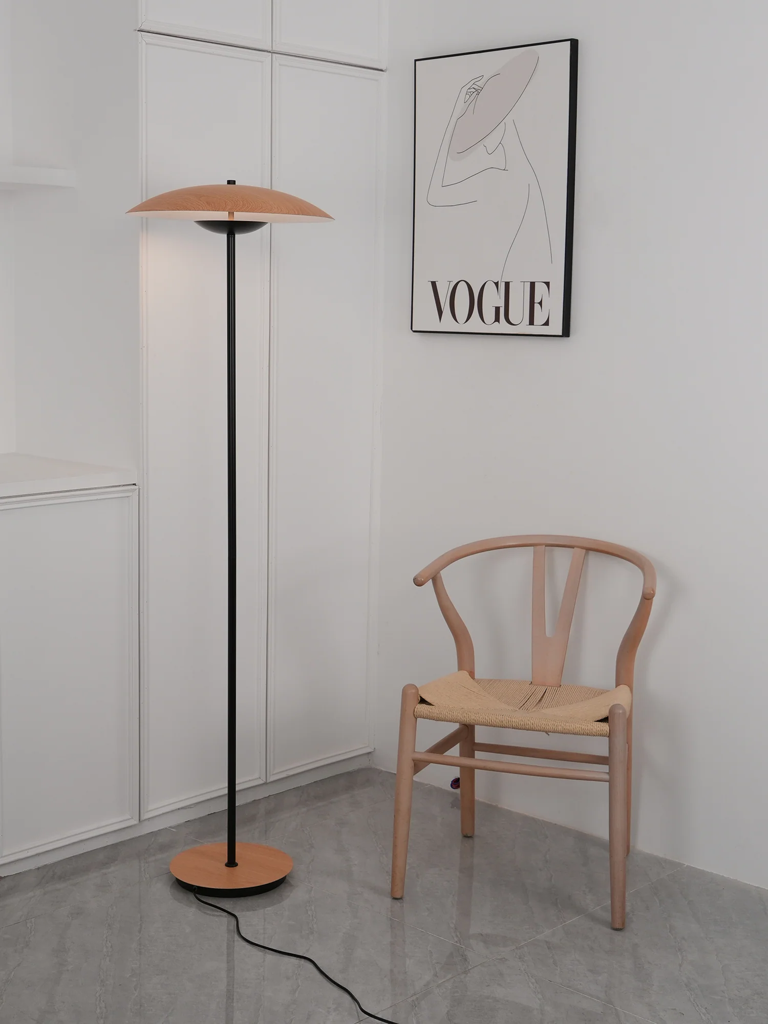 Торшер Innovative Directional - ∅139см x 180см, черный матовый