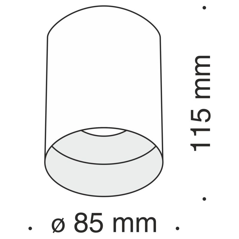 Потолочный светильник Alfa C014CL-01W