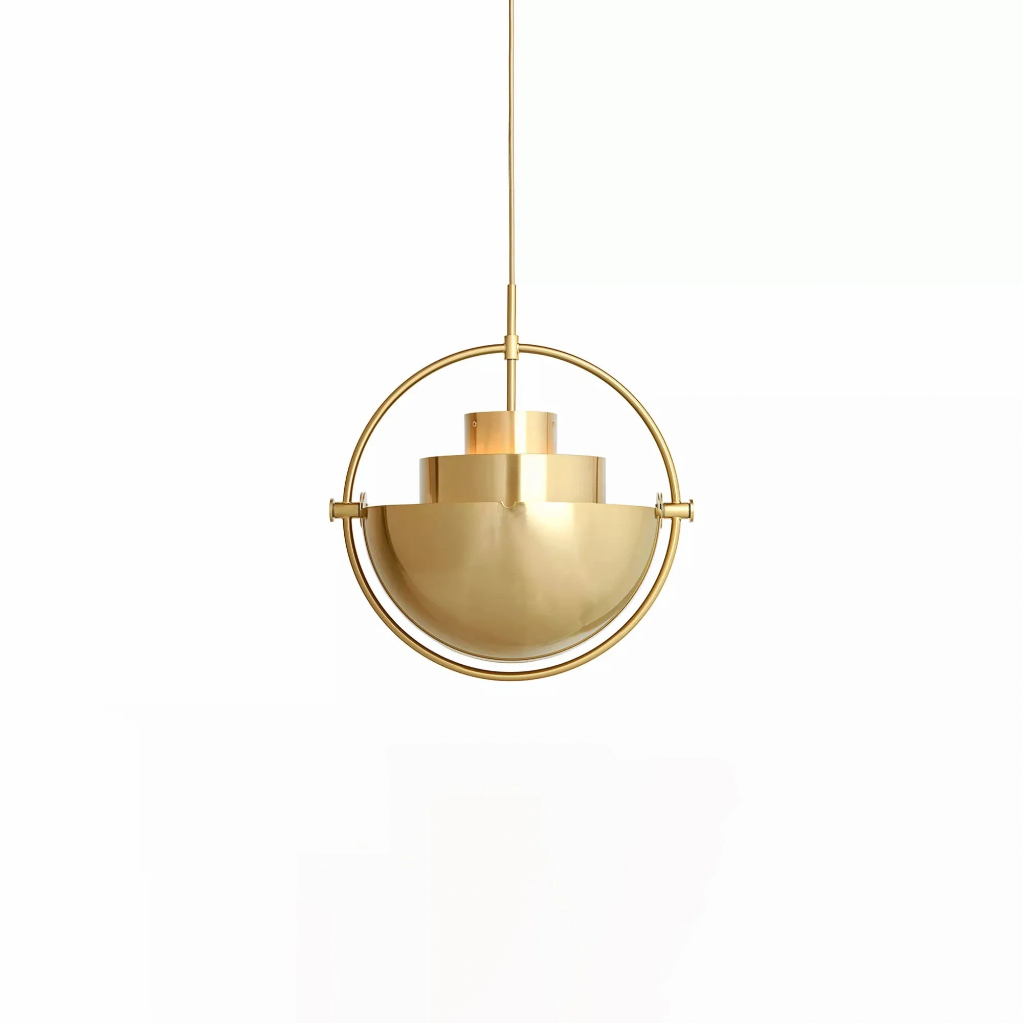 Подвесной светильник Deformed Ball - ∅30см x 25см, медь