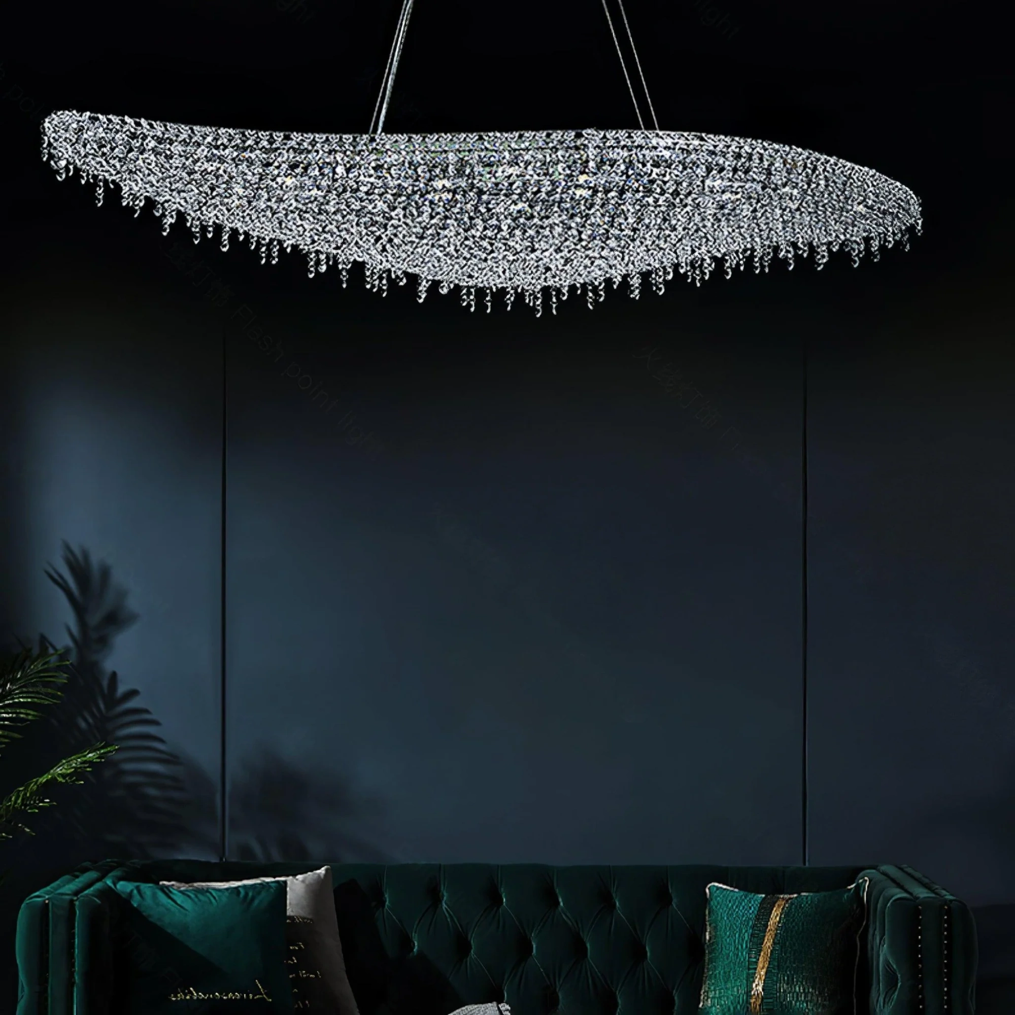 Люстра Boat Crystal - 150см x 30см x 150см